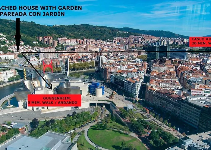 Апартаменты Estudio A 5 Min Guggenheim